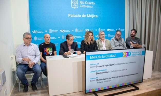 Río Cuarto celebra su 239° Aniversario con una agenda llena de cultura, deporte y gastronomía
