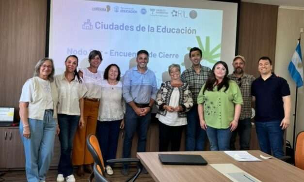 Villa Valeria presentó su proyecto educativo “Puentes hacia el Futuro” en el Encuentro Nodo Sur de RIL