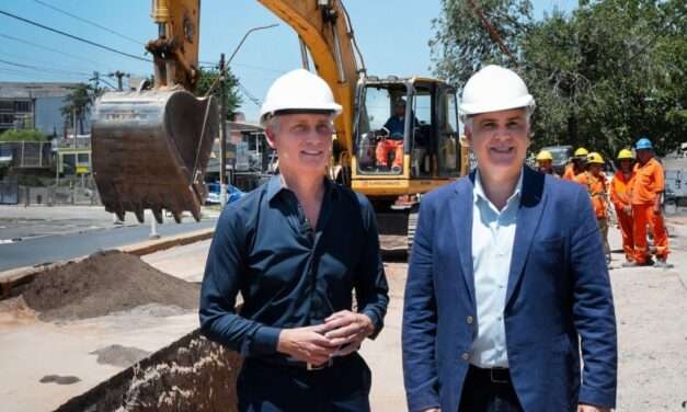 Villa Carlos Paz: Llaryora recorrió la obra de agua potable que beneficiará a 70 mil vecinos