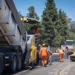 Río Cuarto: Pavimentan las colectoras de la Circunvalación y se afianza la transformación vial