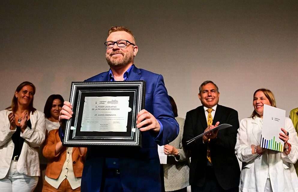 Córdoba reconoció al investigador Gabriel Rabinovich