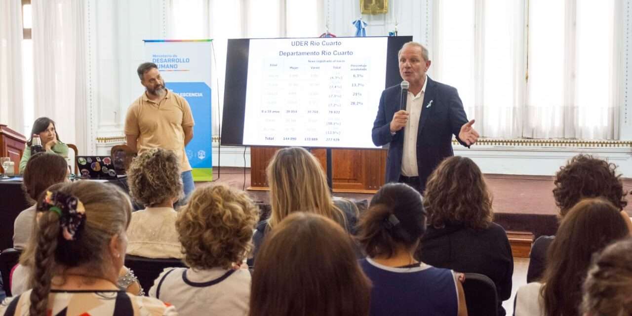 Más de 250 personas de Río Cuarto y Juárez Célman se capacitaron sobre la Ley Lucio