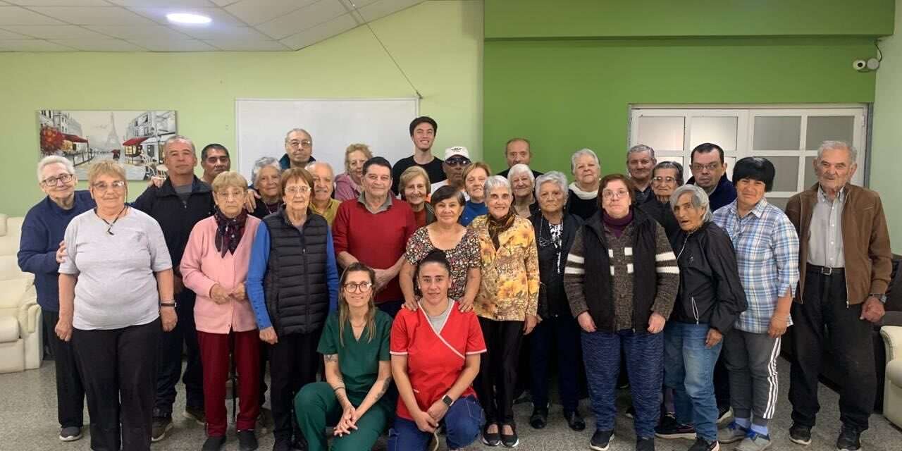 Berrotarán brindó una charla de prevención en el Hogar de Día para adultos mayores