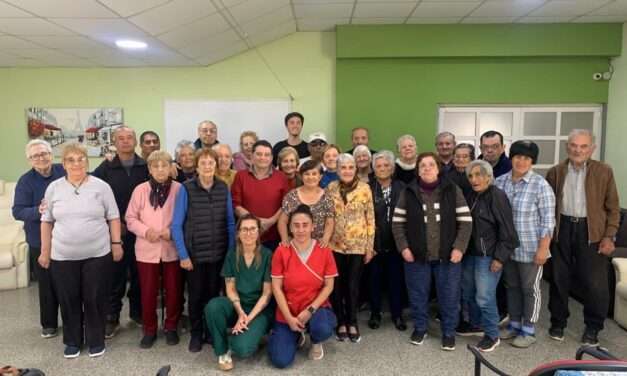 Berrotarán brindó una charla de prevención en el Hogar de Día para adultos mayores