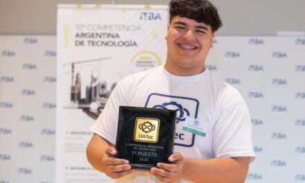 Un estudiante riocuartense obtuvo el primer puesto en la Competencia Argentina de Tecnología del ITBA