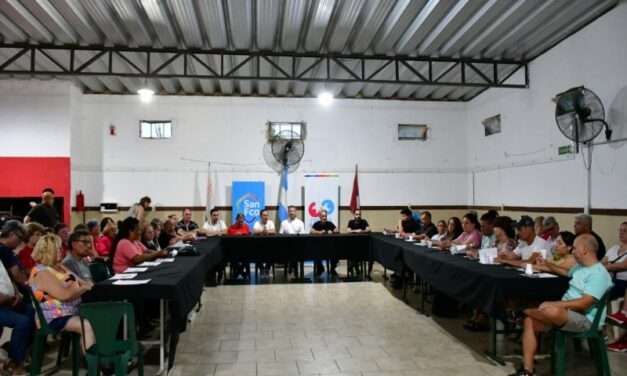 Se puso en marcha el Consejo Barrial de Prevención y Convivencia en barrio Bouchard