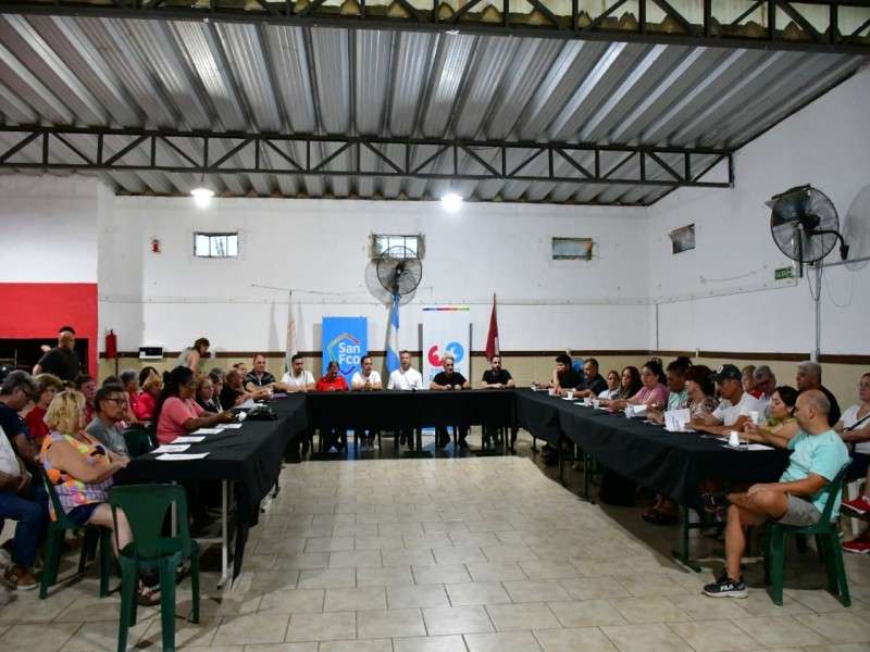 Se puso en marcha el Consejo Barrial de Prevención y Convivencia en barrio Bouchard