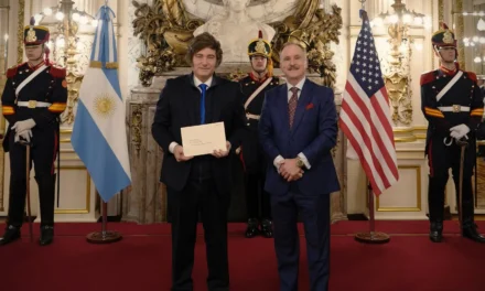 Antes de su viaje número 14 a Estados Unidos, Milei recibió a Peter Lamelas y a predicadores evangélicos