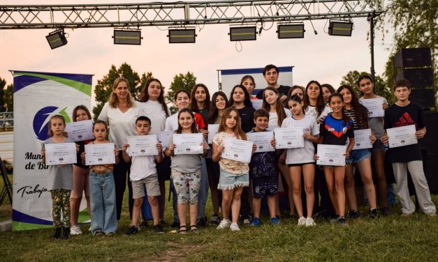 Buchardo cerró un nuevo año de talleres culturales y deportivos