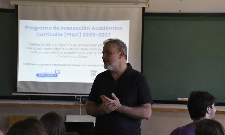 Se presentó el Programa de Innovación Académico Curricular de la UNRC