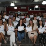 Entregaron certificados de la Universidad Popular Santa Catalina en el Parque Educativo