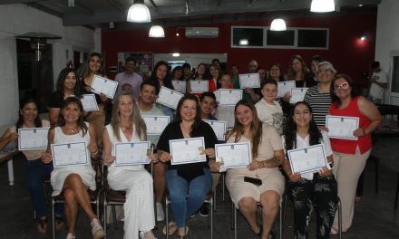 Entregaron certificados de la Universidad Popular Santa Catalina en el Parque Educativo