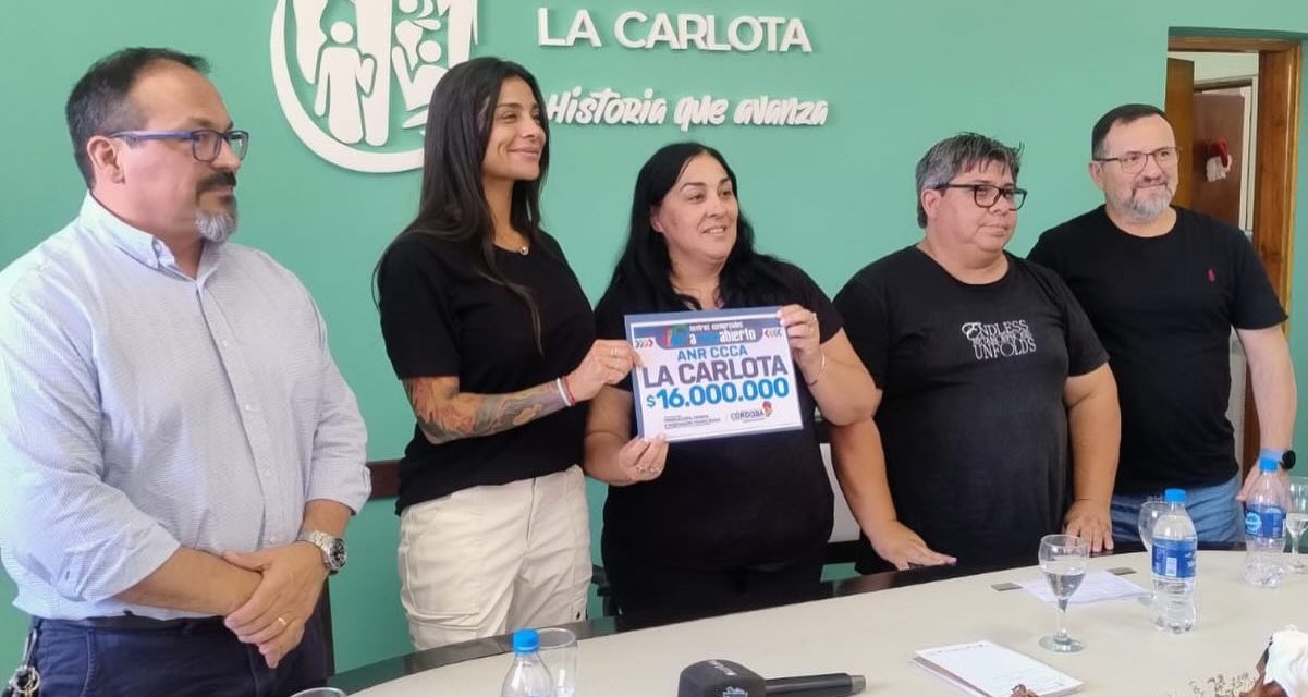 La Carlota: se presentó el Proyecto Centro Comercial a Cielo Abierto