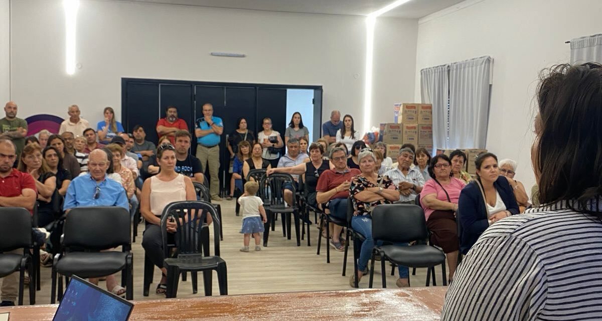 Avanza la ampliación de la obra de gas natural en Villa Huidobro