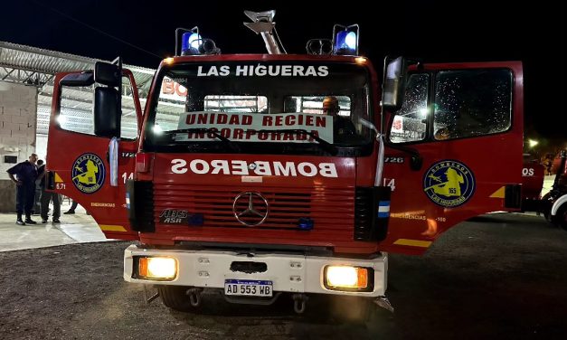 Los Bomberos Vountarios de Las Higueras celebraron su 17º Aniversario