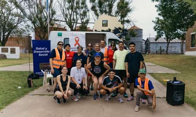 Adelia María realizó la tercera edición de la Maratón contra el VIH