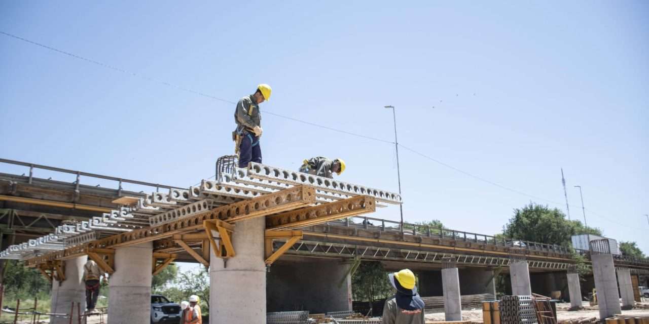 Las obras de la nueva Circunvalación no se detienen y siguen los avances en distintos frentes