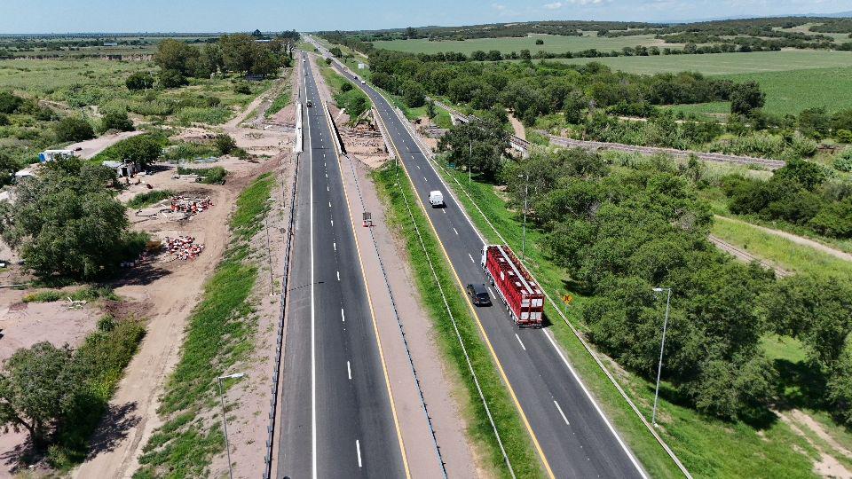 Ruta 9 Norte: La autovía Córdoba–Jesús María ya tiene dos carriles por sentido en toda su extensión