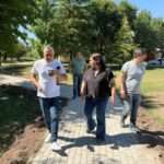 Avanza la remodelación de la Plaza Mons, proyecto ganador del Presupuesto Participativo 2025 en Villa Huidobro