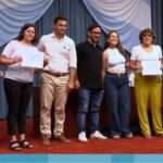 UNRC: Estudiantes recibieron certificados por completar cursos de formación laboral