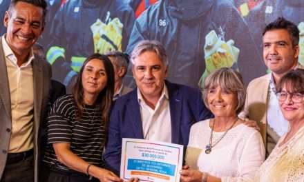 Los Bomberos Voluntarios de Buchardo recibieron un aporte provincial