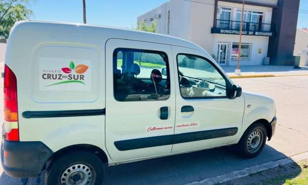 Buchardo: Nuevo vehículo para el Vivero “Cruz del Sur”
