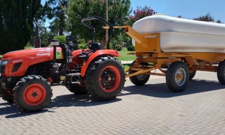 Italó incorporo un tanque regador de 8.000 litros