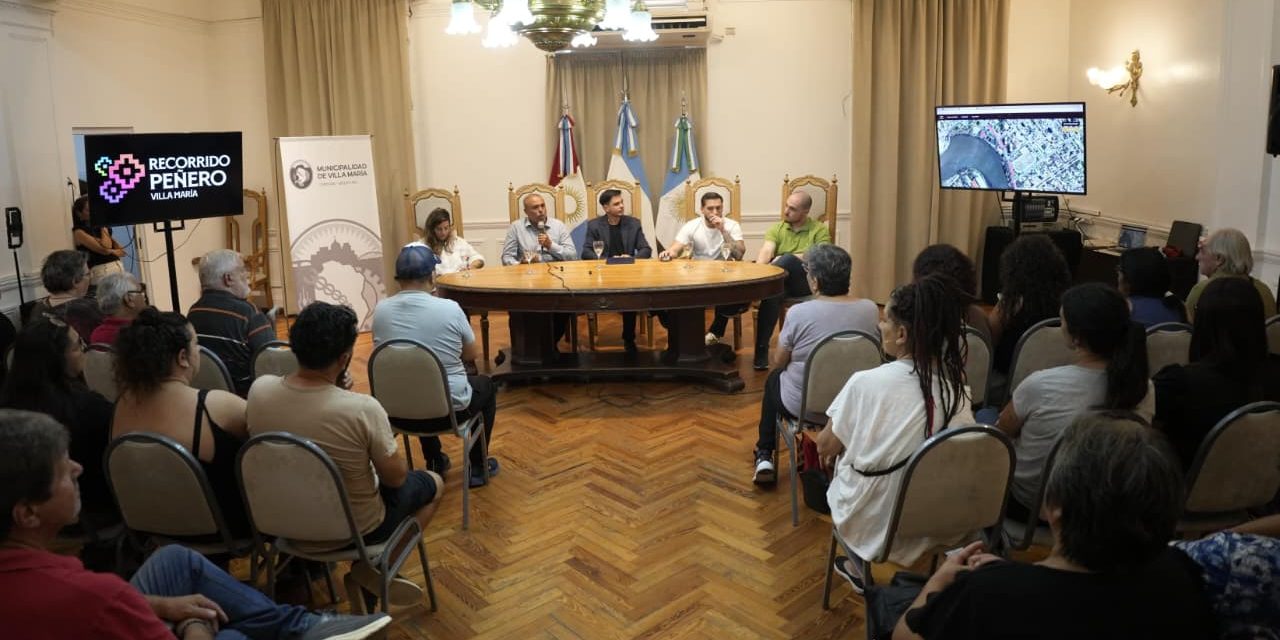 Villa María: el Municipio realizó la presentación oficial del recorrido peñero 2026