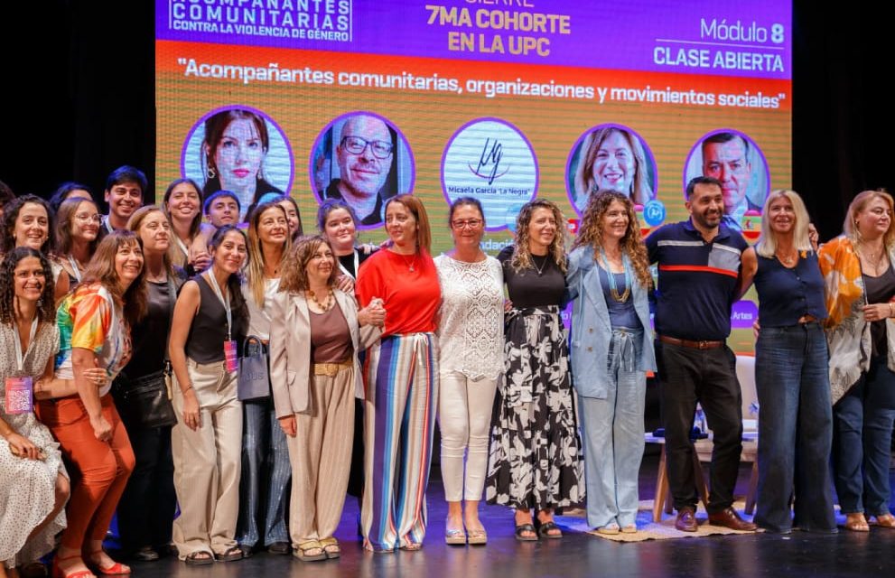 Córdoba fue reconocida internacionalmente por la Diplomatura de Acompañantes Comunitarias contra la Violencia de Género