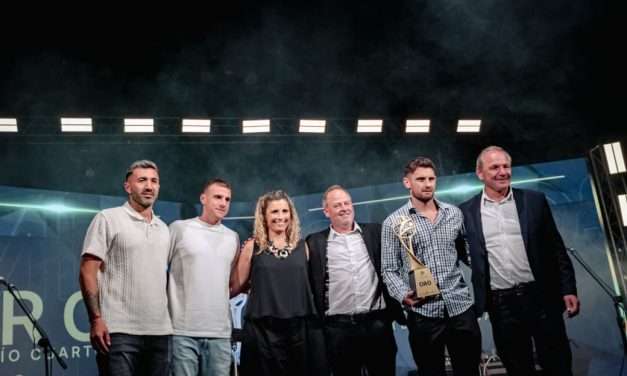 Estudiantes se quedó con el Premio Deportes Río Cuarto de Oro y Joaquín Salum con el Premio de la Gente