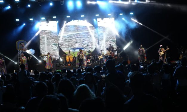 Villa María: con un show de Los Caligris en el anfiteatro, inició la temporada de verano