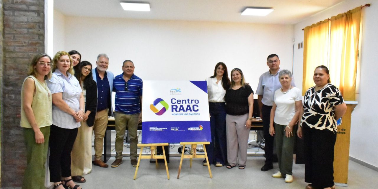 Monte de los Gauchos: se inauguró el Centro Preventivo de Adicciones