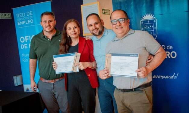 Río Tercero cerró una nueva etapa de formación laboral con dos cursos orientados al empleo
