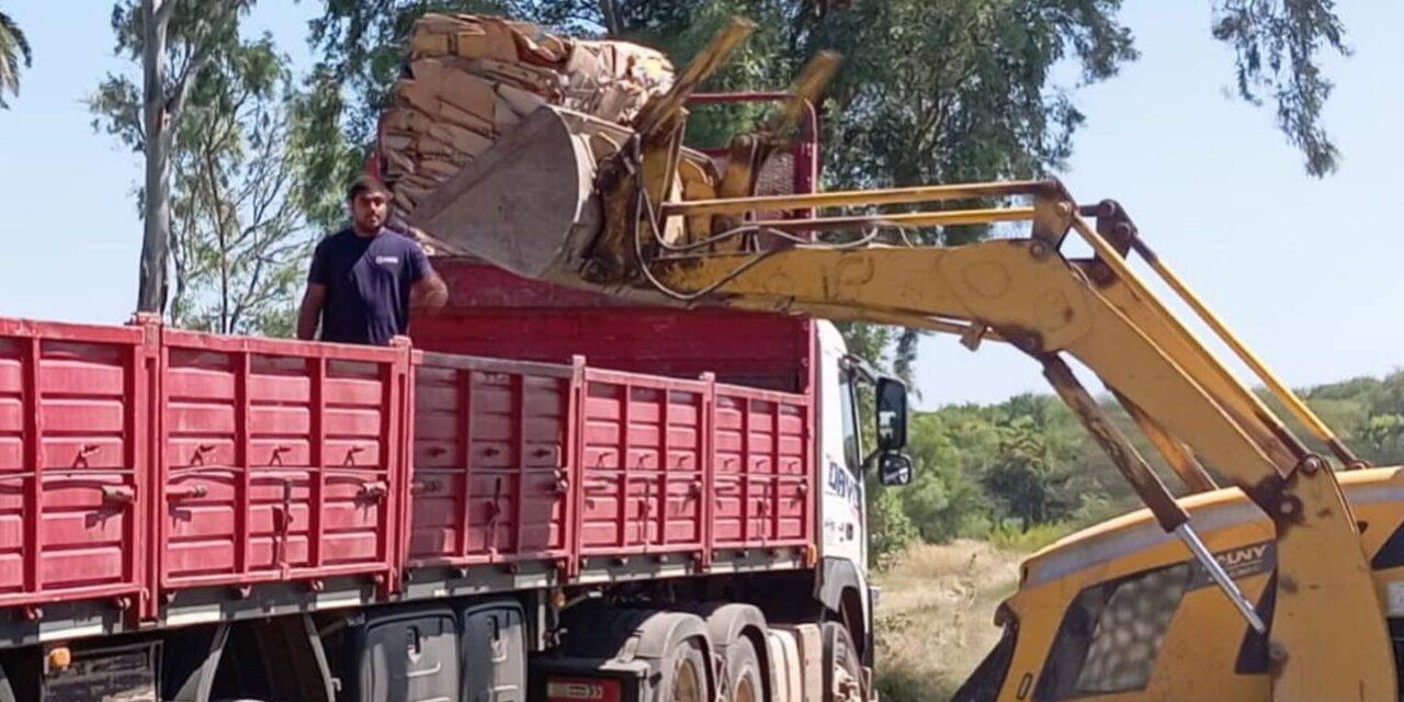 La Carlota: nueva venta de materiales reciclados