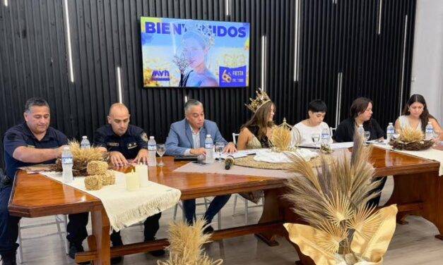 Villa Huidobro presentó oficialmente la 66º Fiesta Provincial del Trigo