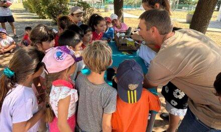 Jornada de educación ambiental en la Colonia de Vacaciones de Charras