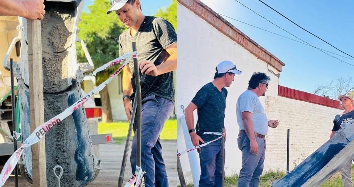 Avanza la ampliación del alumbrado público en Las Higueras