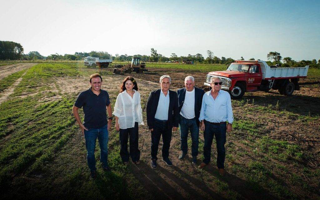 Llaryora anunció aportes para obras en la comuna de San Joaquín