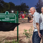 Villa Huidobro reinauguró la plaza mons, una obra surgida del presupuesto participativo 2025