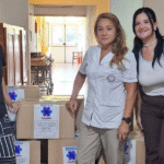 El Hospital de Italó recibió una importante donación de medicamentos de la Fundación Tzedaká