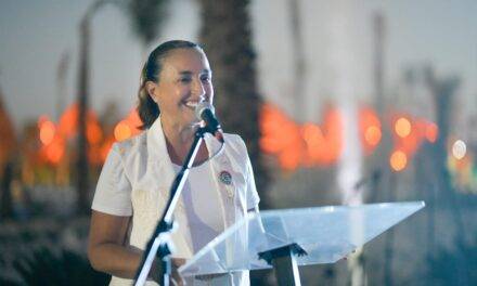 La vicegobernadora presidió la inauguración de Infinito Water Park, el parque acuático más grande del país