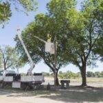 Río Cuarto: Instalan 24 luminarias LED en la costa sur del río