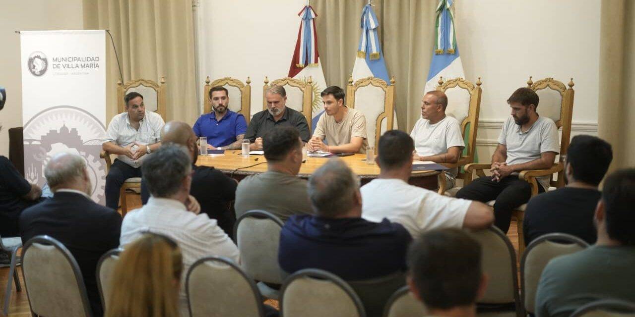 Villa María: reunión con referentes de Patios Gastronómicos en el marco del Recorrido Peñero