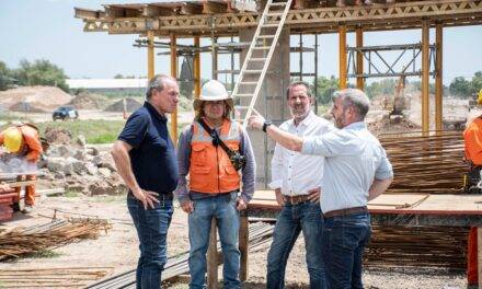 Río Cuarto: De Rivas recorrió las obras en la Circunvalación que avanzan a buen ritmo en seis frentes