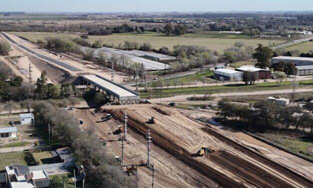 Villa María: la obra de circunvalación este registra un 95% de avance