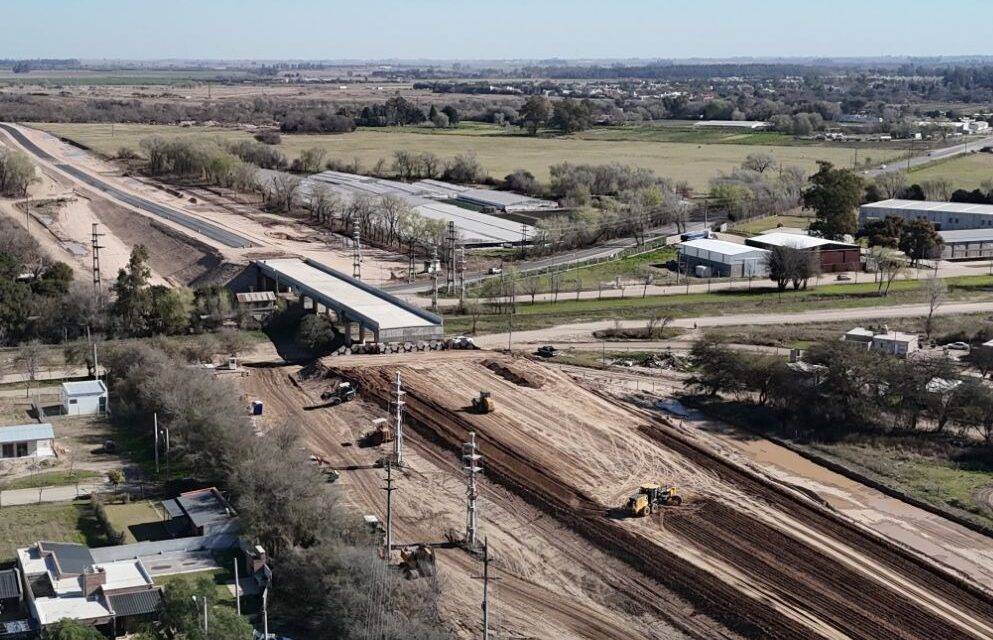 Villa María: la obra de circunvalación este registra un 95% de avance