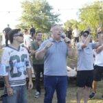 Simón Aguirre adelantó la «Noche del Cuarteto» del Festival de Villa María en el parador puerto madero ante más de 3000 personas