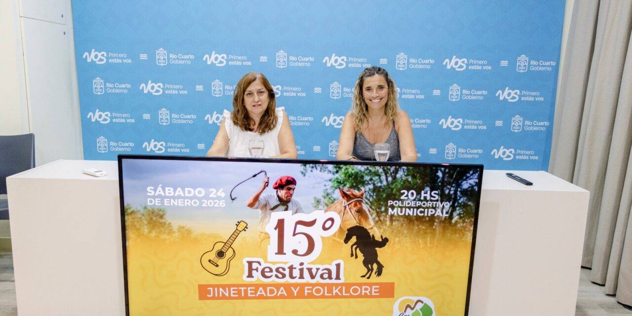 Las Albahacas presentó en Río Cuarto su 15° Festival de Doma y Folclore