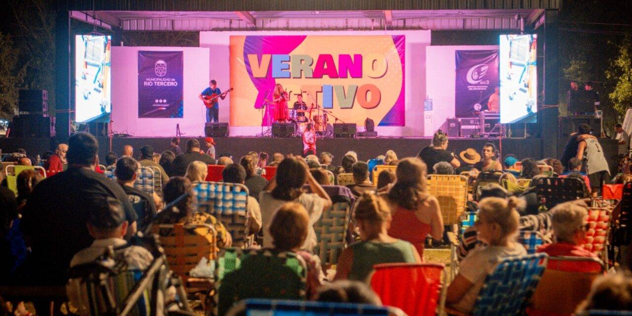 Río Tercero: Otro domingo de Verano Activo 2026 en el Balneario Municipal