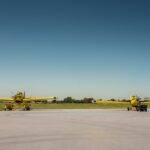 Operativo aéreo con dos aviones hidrantes ante riesgo extremo de incendios